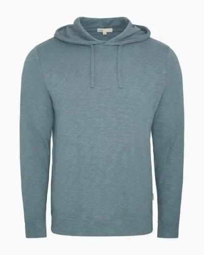 Onia Heavyweight Slub Hoodie In Blue