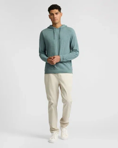 Onia Heavyweight Slub Hoodie In Blue