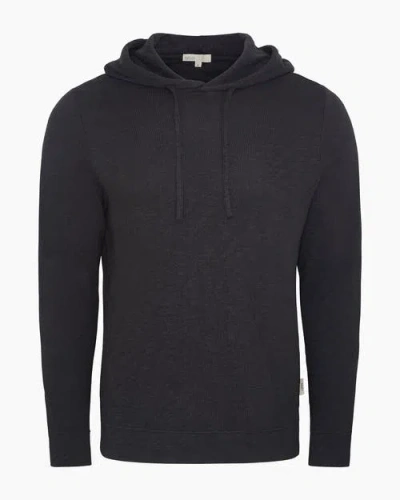 Onia Heavyweight Slub Hoodie In Black