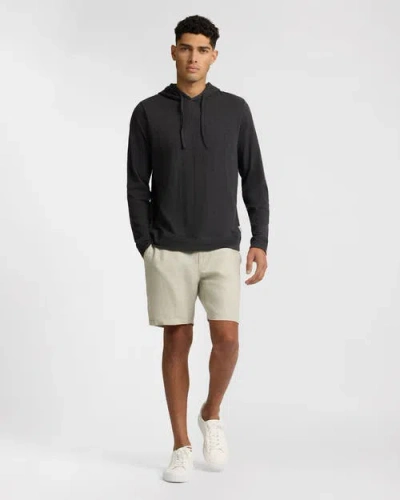 Onia Heavyweight Slub Hoodie In Black