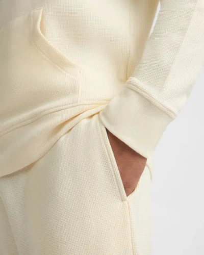 Onia Heavyweight Cotton Waffle Jogger In White