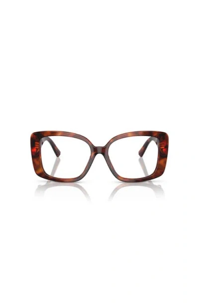 Tiffany & Co . 53mm Square Optical Glasses In Multi