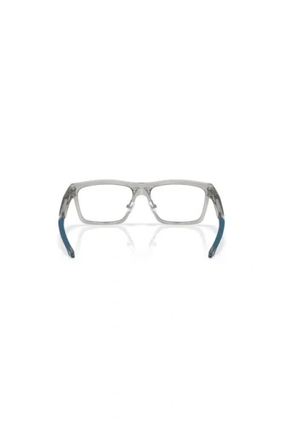 Oakley 50mm Rectangle Optical Glasses In Gray