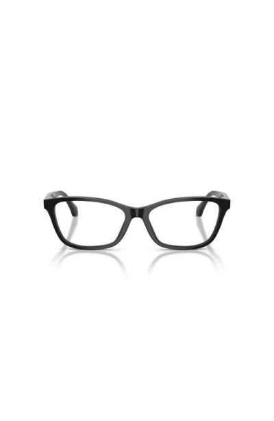 Versace 54mm Cat Eye Optical Glasses In Black