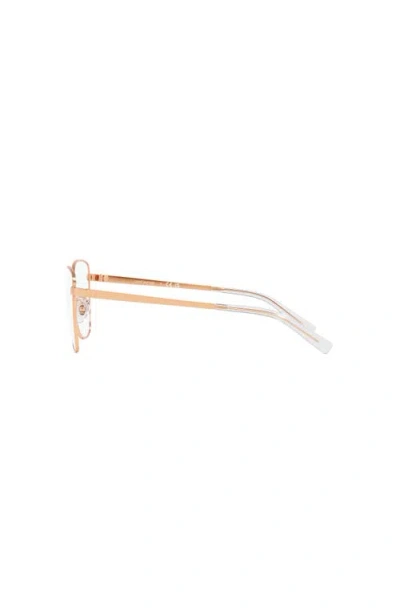 Lenscrafters 53mm Irregular Optical Glasses In Pink
