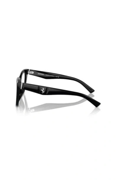 Ferrari 52mm Square Optical Glasses In Black