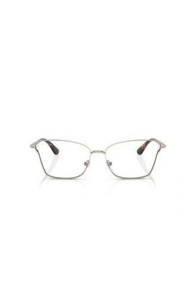 Michael Kors 53mm Rectangle Optical Glasses In Multi