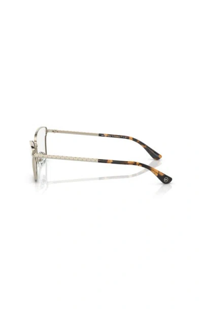 Michael Kors 53mm Rectangle Optical Glasses In Multi