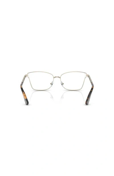 Michael Kors 53mm Rectangle Optical Glasses In Multi