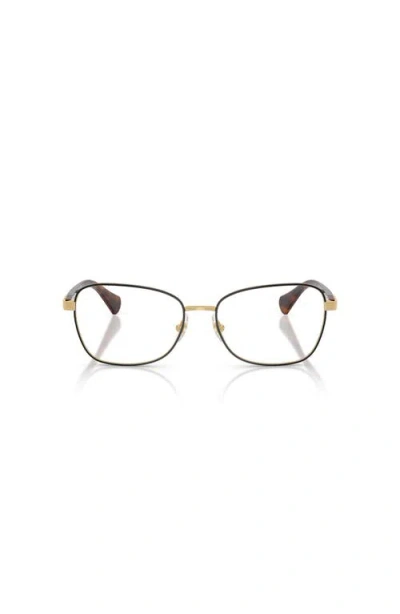 Ralph 55mm Square Optical Glasses In Black