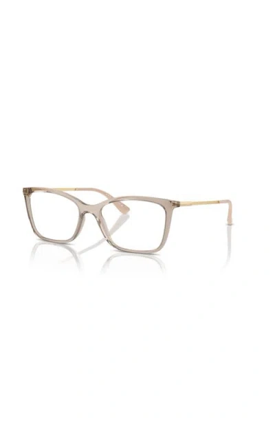 Vogue Eyewear 53mm Butterfly Optical Glasses In Multi