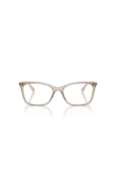 Vogue Eyewear 53mm Butterfly Optical Glasses In Multi