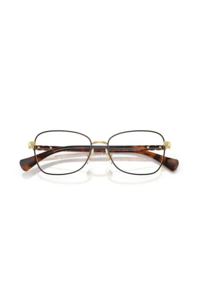 Ralph 55mm Square Optical Glasses In Black