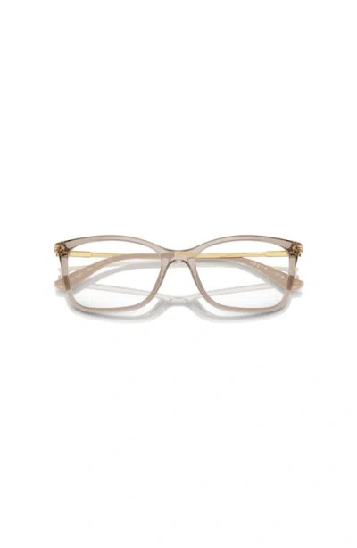 Vogue Eyewear 53mm Butterfly Optical Glasses In Multi