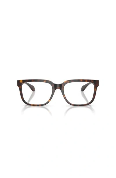Versace 55mm Square Optical Glasses In Multi