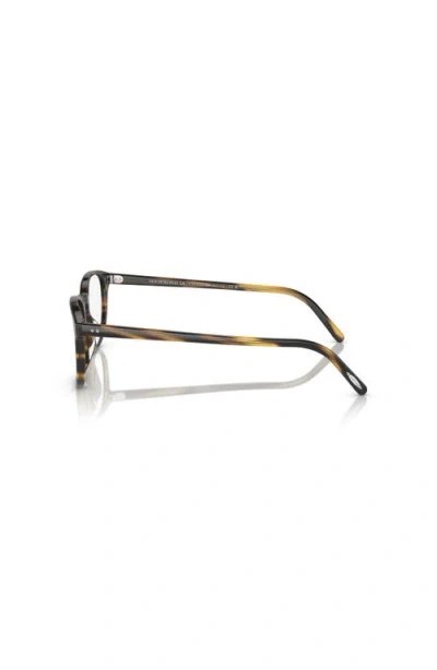 Oliver Peoples 49mm Cat Eye Optical Glasses In Black