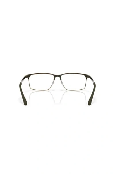 Costa 56mm Rectangle Optical Glasses In Brown