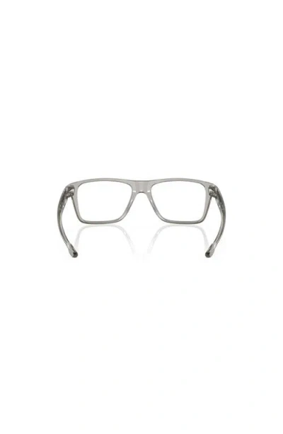 Oakley 50mm Rectangle Optical Glasses In Gray