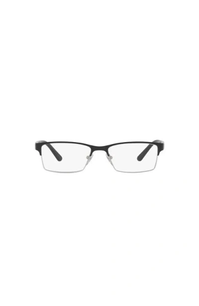 Sferoflex 53mm Rectangle Optical Glasses In Black