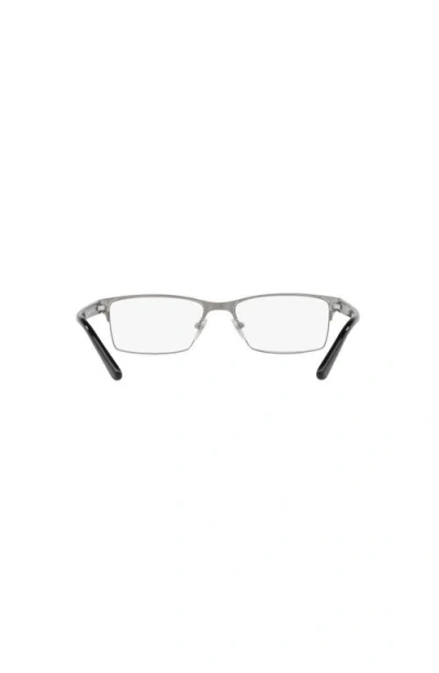 Sferoflex 53mm Rectangle Optical Glasses In Black