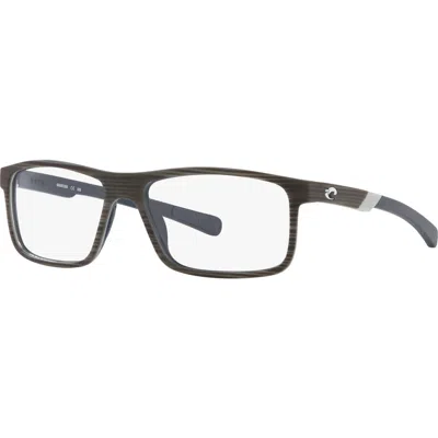 Costa 55mm Rectangle Optical Glasses In Black