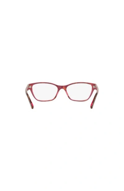 Lenscrafters 52mm Square Optical Glasses In Brown