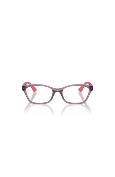Vogue Eyewear 49mm Cat Eye Optical Glasses In Purple