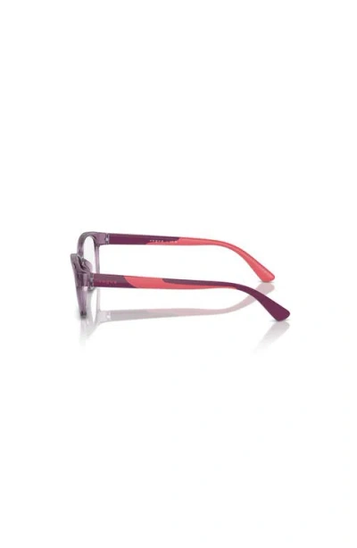Vogue Eyewear 49mm Cat Eye Optical Glasses In Purple