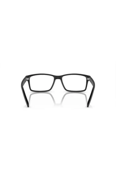 Arnette 52mm Rectangle Optical Glasses In Black
