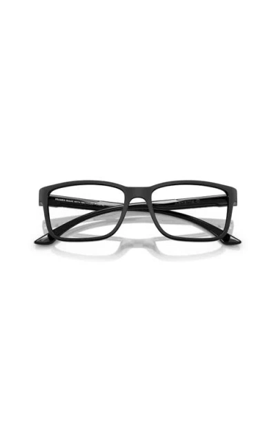 Arnette 55mm Square Optical Glasses In Black