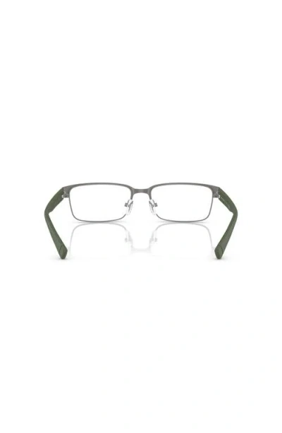 Armani Exchange 54mm Rectangle Optical Glasses In Multi