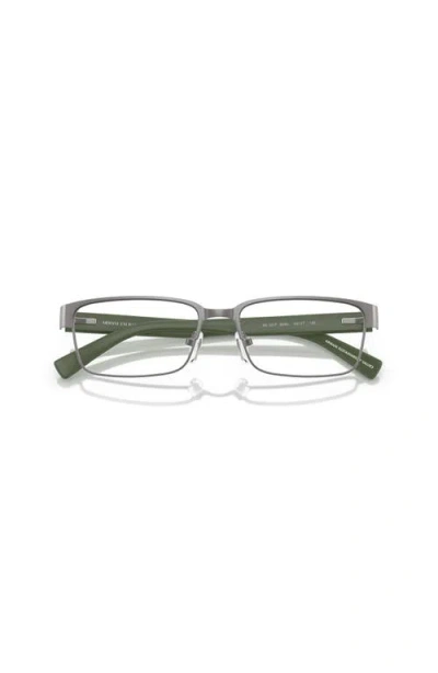 Armani Exchange 54mm Rectangle Optical Glasses In Multi