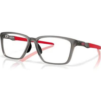Oakley 56mm Square Optical Glasses In Gray