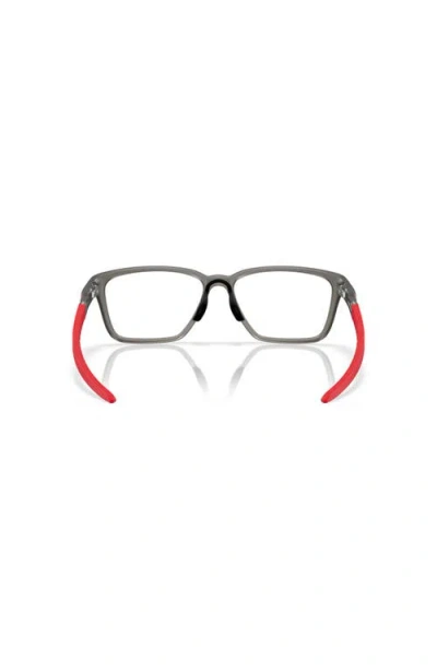 Oakley 56mm Square Optical Glasses In Gray