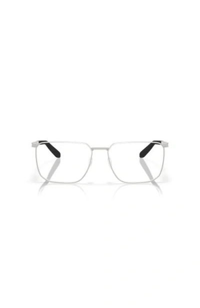 Costa 57mm Square Optical Glasses In Silver