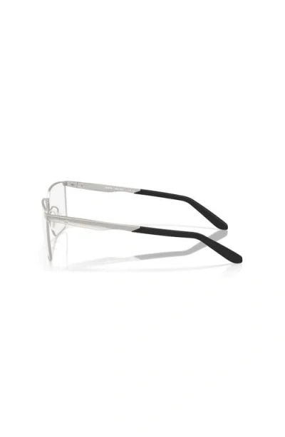 Costa 57mm Square Optical Glasses In Silver
