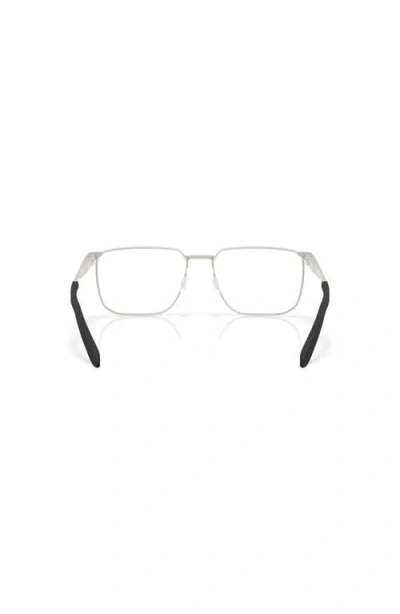 Costa 57mm Square Optical Glasses In Silver