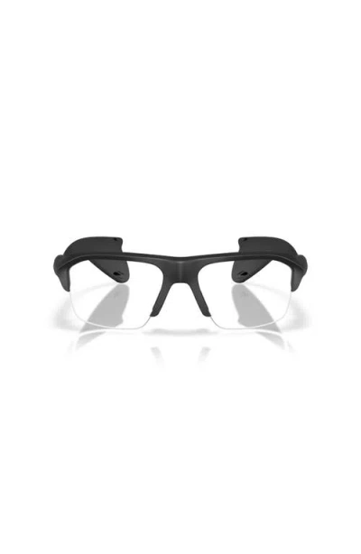 Oakley 60mm Rectangle Optical Glasses In Black