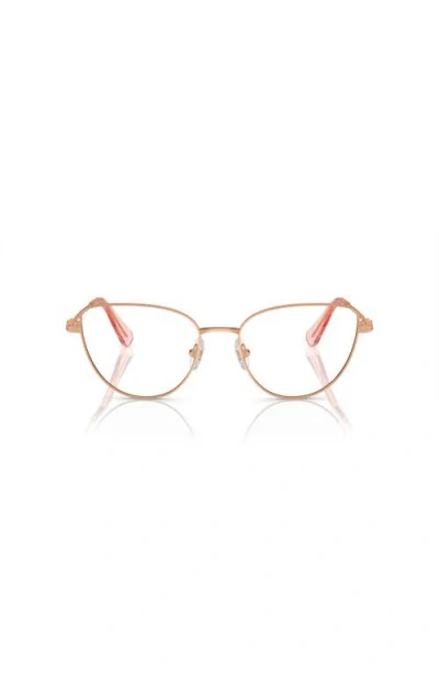 Swarovski 53mm Cat Eye Optical Glasses In Pink