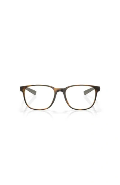 Costa 51mm Rectangle Optical Glasses In Brown