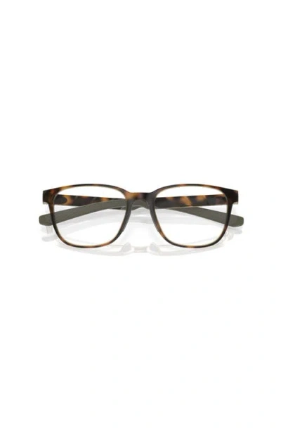 Costa 51mm Rectangle Optical Glasses In Brown
