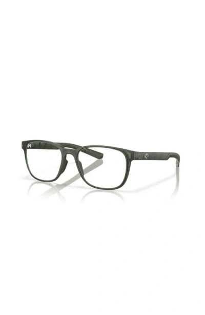 Costa 53mm Rectangle Optical Glasses In Green