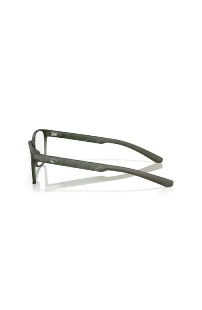 Costa 53mm Rectangle Optical Glasses In Green
