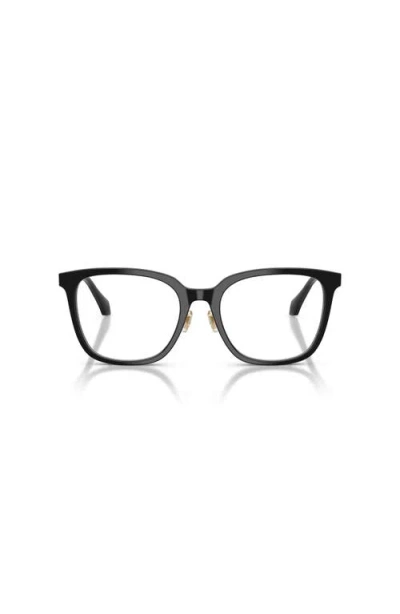 Versace Eyewear Square Frame Glasses In Black