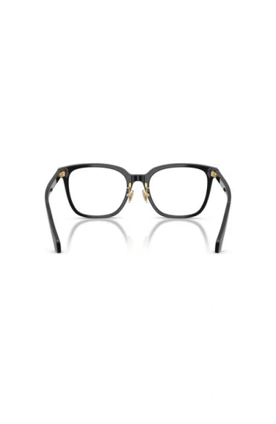 Versace Eyewear Square Frame Glasses In Black