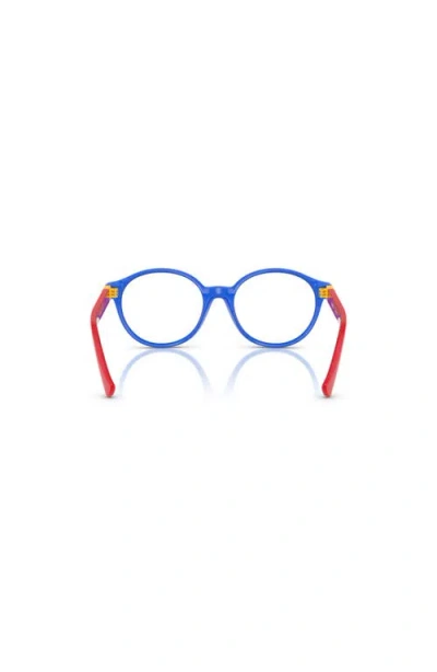 Versace 48mm Phantos Optical Glasses In Blue