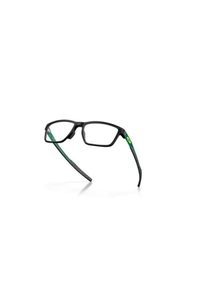 Oakley 57mm Rectangle Optical Glasses In Multi