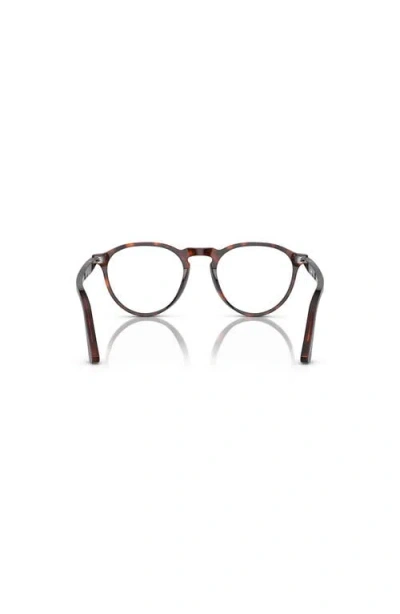 Persol 51mm Phantos Optical Glasses In Brown