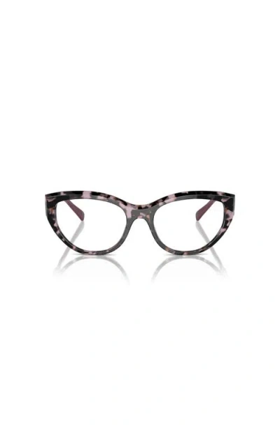 Vogue Eyewear 51mm Irregular Optical Glasses In Multi