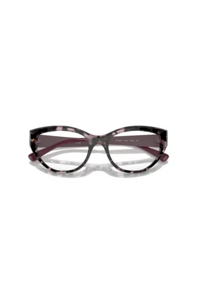 Vogue Eyewear 51mm Irregular Optical Glasses In Multi